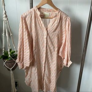 Maeve • Oversized Patterned Blouse